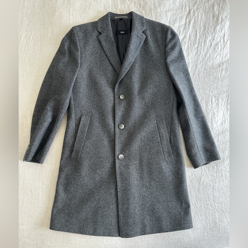 Hugo Boss Pea Coat 42R